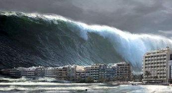 4000米高的海啸视频,4000米高空捕捉海啸惊涛骇浪