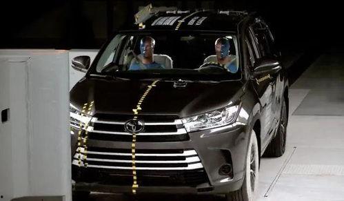 汉兰达碰撞测试视频,硬核安全性能大揭秘